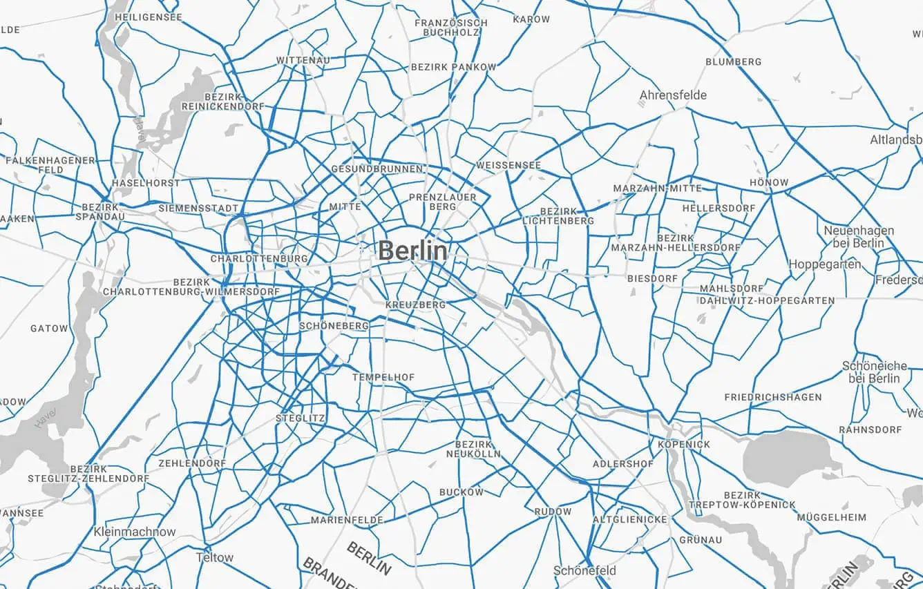 Stadtkarte Berlin